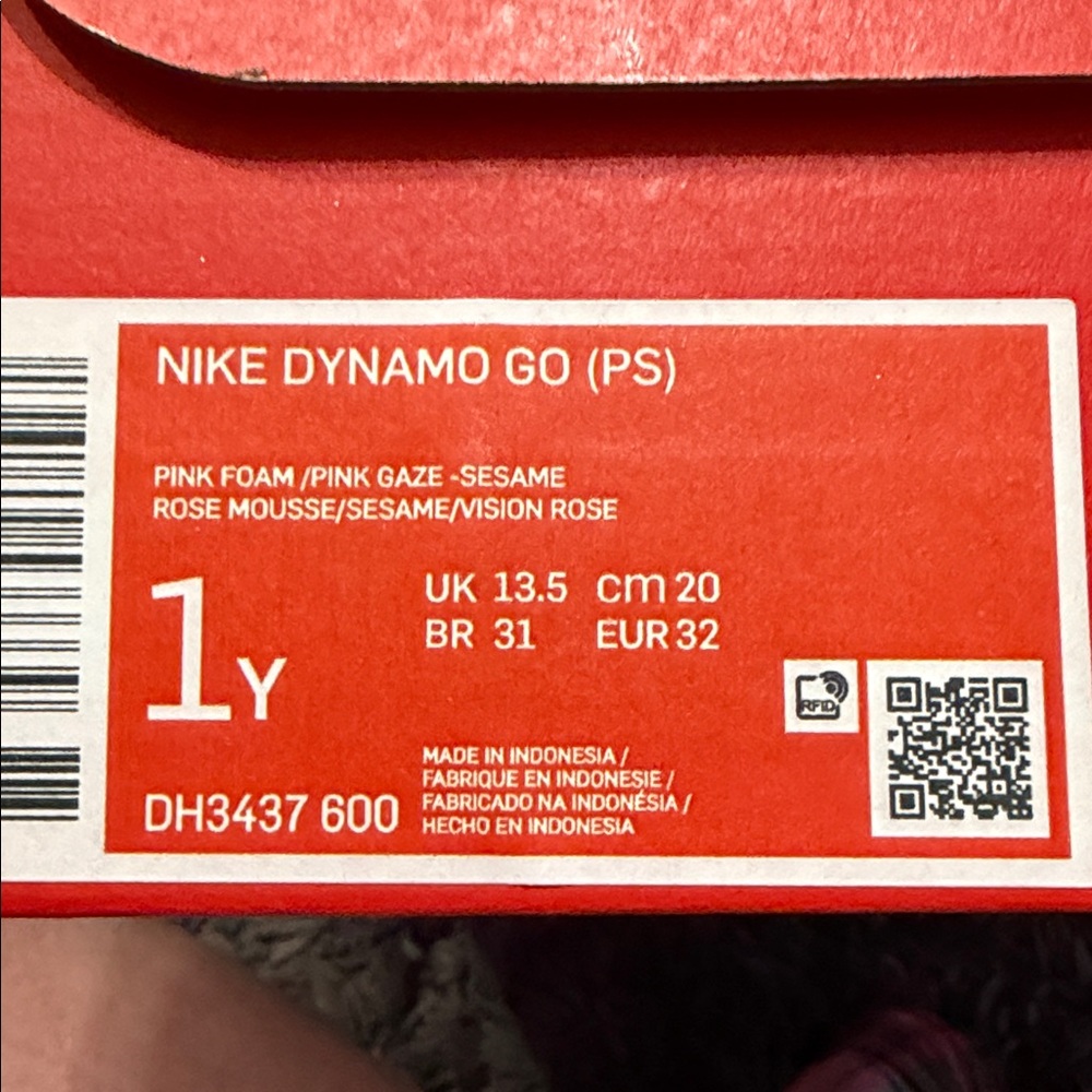 NWT* Nike Flyease Dynamo Go sz 1Y - Picture 10 of 10